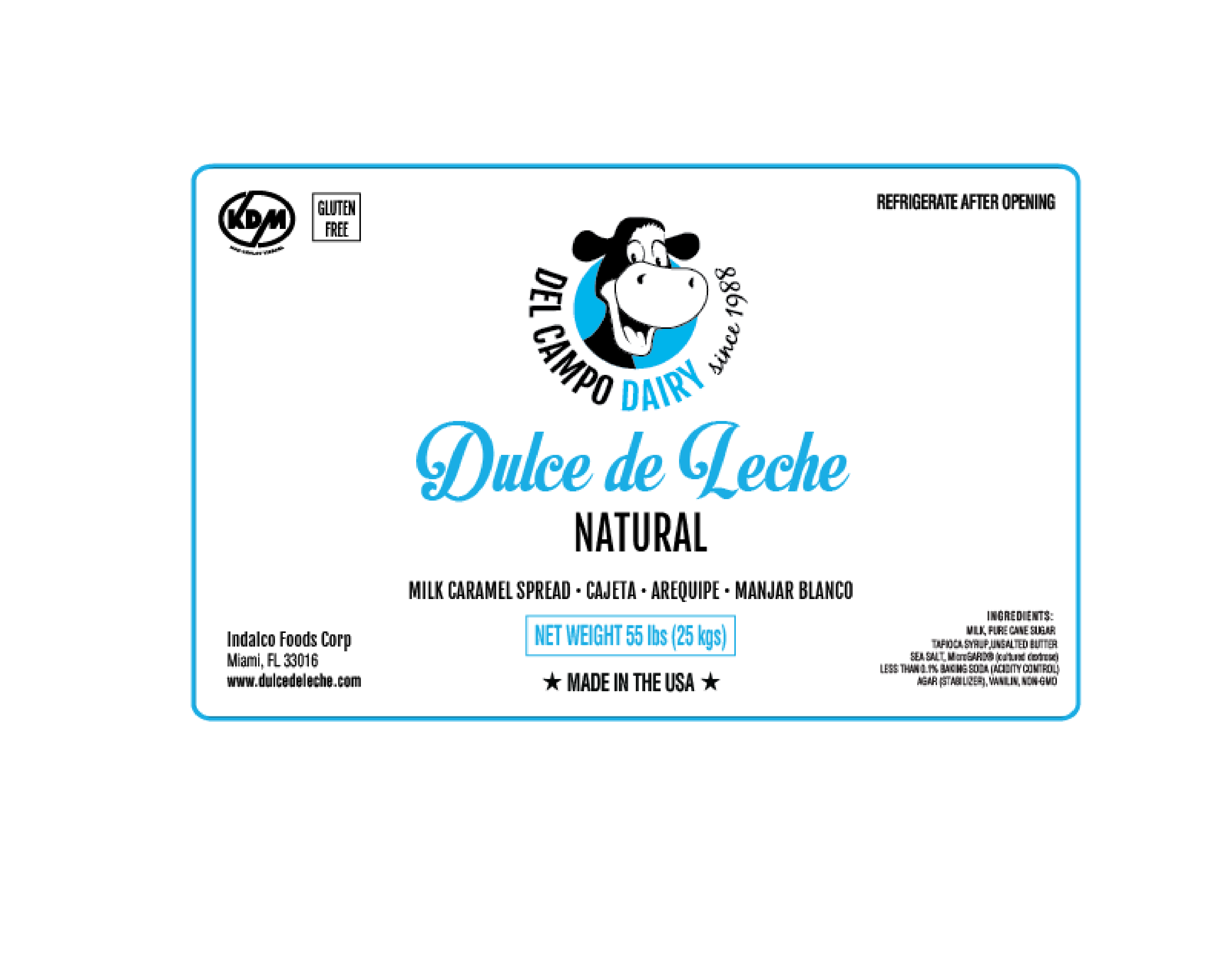 Natural Dulce de Leche